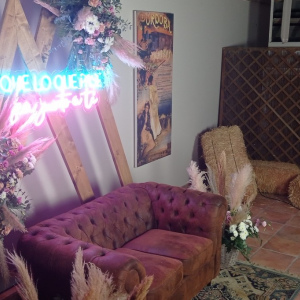 Sillon Chester +decofloral +Neon