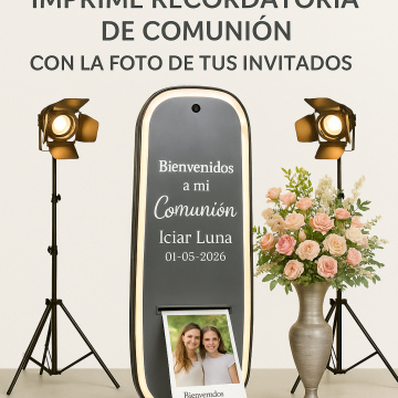 espejo Selfie que imprime fotos